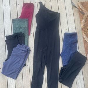 Activewear bundle! Legging, bike shorts, one piece